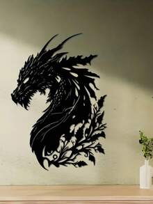 Stunning Metal Dragon Head Wall Decor - Ideal For Home Decoration, Living Room, Bedroom And Outdoor Spaces - Perfect Housewarming Or Holiday Gift