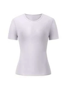 OKP 6pcs Women Outfit Short-Sleeved Suit, Tracksuits Women Set,Casual Women Outfits,Suitable For Yoga, Tennis,Fitness Exercises And Other Activities Summer Women Clothes - Đen + Tím + Vàng - Xem 2