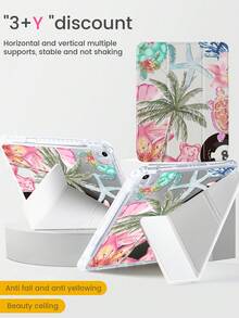 Ốp lưng trong suốt bằng acrylic sơn hai mặt họa tiết hoạt hình sao biển, rùa, vỏ sò và hoa xinh xắn, chống sốc và phù hợp với iPad thế hệ thứ 7, 8 (10,2 inch) và thế hệ thứ 10. Ốp lưng có khe cắm bút tích hợp và hỗ trợ chức năng Ngủ/Đánh thức/Nhiều chế độ gập. Đây đều là những món quà tuyệt vời cho Halloween và Năm mới. - Nhiều màu - Xem 5
