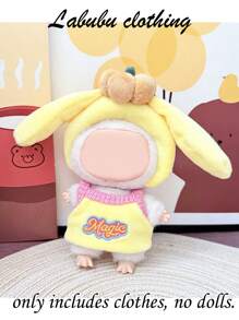 1 Piece Of New Large-Sized L Abubu Gift Doll Clothing, Featuring A Unique And Stylish Doll Blind Box Design, A Creative Toy For Teenagers. It Is Suitable As A Birthday Gift Or A Souvenir For Classmates, Friends, And Family.