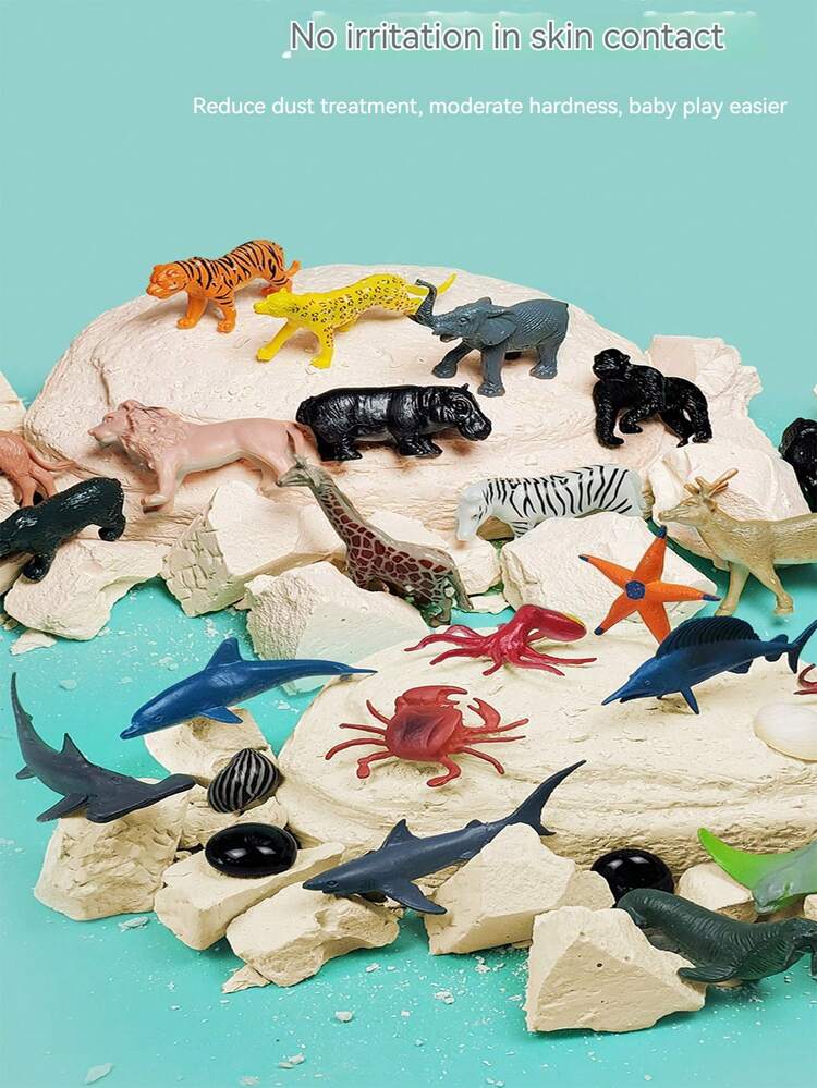 2025 新品上市 - 1 件恐龙蛋考古玩具 - 恐龙动物模型玩具 - 挖掘恐龙蛋玩具，多种颜色和款式，是送给儿童、生日、复活节、万圣节的完美礼物，理想礼物，玩具，复活节，新款畅销品 - 彩色 - 查看 7