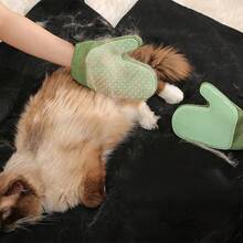 Pet Hair Removal Gloves, Designed For Detangling Pet Fur, Dual-Sided Brush & Deshedding, Suitable For Cats & Dogs, Reusable & Washable, Static Absorption, Travel Friendly, Ideal For Pet Owners, Multi-Pet Households, Slouchy People, And Pet Grooming Salons, Can Be Used On Clothes, Sofas, Furniture, Bedding, And Carpets
