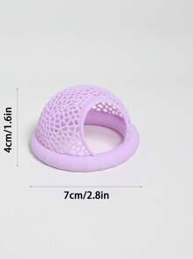 鱼休憩室水族箱配件浮动鱼休憩室，鱼儿藏身处浮动隧道，水族箱洞穴装饰休息鱼缸装饰，小型鱼缸鱼虾休息栖息地，室内水族箱宠物用品 - 彩色 - 查看 20