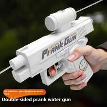 1pc 2025 New Creative Reversible Water Gun, Summer Beach Water Toy, Squirt Water Fight Mini Blaster, Gag Gift, Birthday/Holiday Gift - Multicolor - View 3