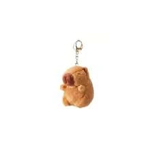 Capybara Plush Keychain Toy Realistic Cute Capybara Stuffed Animals Toy Capybara Pendant For Backpack Handbag Birthday Gift,Stuffed Toy,Pink Capybara,Capybaras - Multicolor - View 7