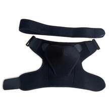 This Unisex Sports Shoulder Support Strap Features Adjustable Shoulder Straps To Provide Extra Support For The Shoulders During Sports And Work Activities. - Black - View 4