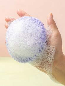 1pc Silicone Swirl Design Shower Brush - Deep Exfoliation And Cleansing - For Daily Use - Multicolor - View 4