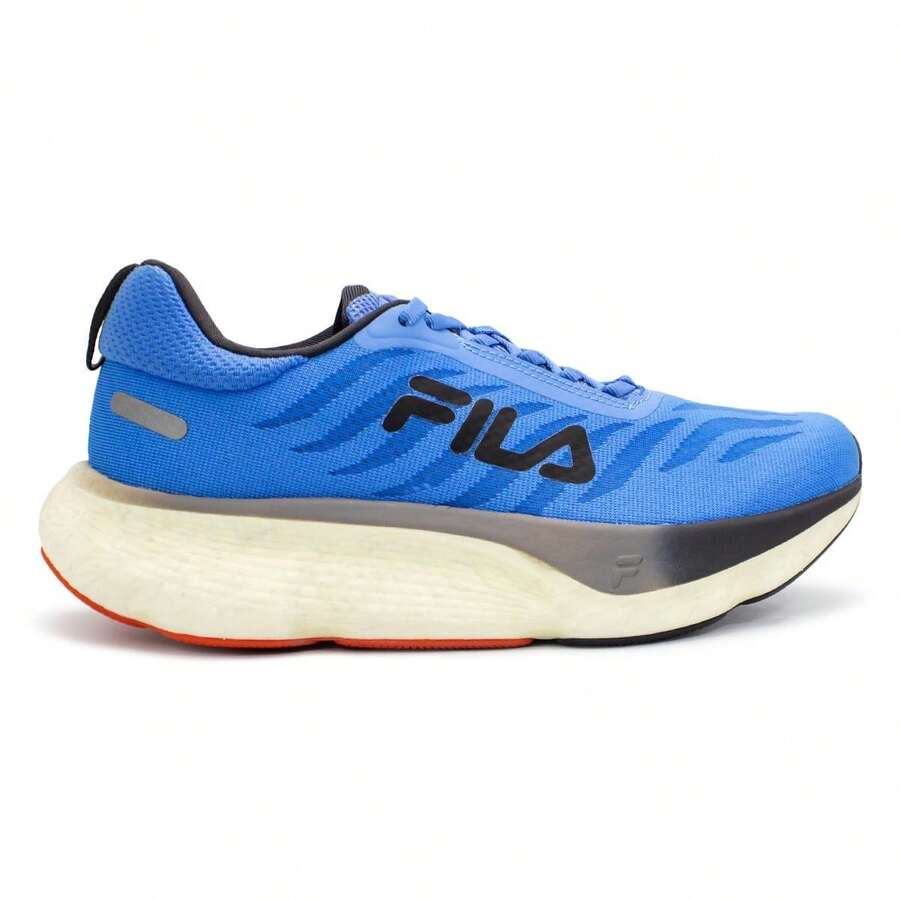 Fila Men's Float Maxxi 2 Running Shoes - 藍色和黑色 - 查看 1