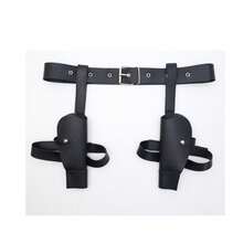 劳拉枪套，西部牛仔腰带，角色扮演服装配件，万圣节 - 多色 - 查看 7