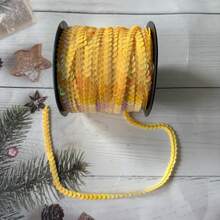 1 Cuộn, 10 Yard Ruy băng sequin 6mm, Kim tuyến tròn dẹt, Kim tuyến laser, Kim tuyến cho đồ thủ công, May vá, Phụ kiện vải, Viền kim tuyến (Thích hợp cho mặt nạ tự làm, giày dép, trang trí quần áo, trang trí tiệc, Nhiều màu sắc, Kiểu cuộn tiện lợi) - Chọn màu sắc - Xem 25