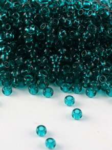 GO2CJBEADS 10g Multicolor 2mm Silverline Round Rocailles Glass Seed Beads For Bracelet Diy - Alabaster - View 45