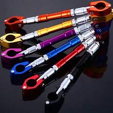 摩托车车把加强杆 - 重型越野车改装解决方案，采用精密设计的 CNC 强化、坚固的车把加强件、可调节稳定杆手柄 - A - 查看 3