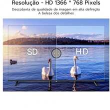 Smart TV 32/43 Inches LED HD Wi-Fi TV 60Hz 100/240v Android TSC - 43" - Xem 6