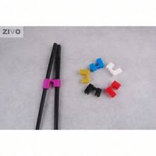 1PC Plastic Chopstick Clips, Chopstick Cover, Tool For Learning Chopsticks, Single Tableware, Multi-Functional Training Chopstick Aid, Random Color.
