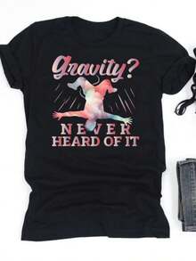 Gravity Never Heard Of It Shirt, Cliff Diving Lover Shirt, Cliff Diving Lover Gift, Extreme Sport Lo - 黑色 - 查看 1
