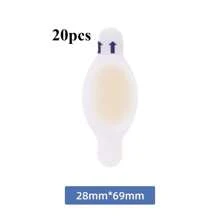 20 piezas/10 piezas Parches para ampollas, Almohadillas de gel para ampollas, Vendajes acolchados, Protector de gel invisible para ampollas, Parches protectores para ampollas en el talón, el pie y los dedos de los pies, Adhesivos hidrocolloides para el cuidado de ampollas en el talón - Pegatinas antidesgaste, Parches para pedicura, Herramientas para el cuidado de los pies