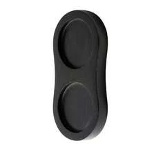 1 pieza/2 piezas/3 piezas Molinillo de pimienta manual de madera con cabezal de acero inoxidable, molinillo de pimienta negro con recubrimiento de PU, molinillo de sal marina y rosa, frasco para especias