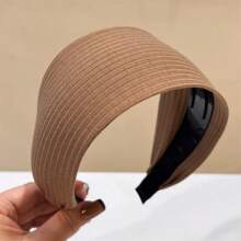 多功能布艺褶皱宽发箍，韩版新款街头风发箍，时尚拍照发夹，发带，发箍头带，头饰发饰 - 彩色 - 查看 23