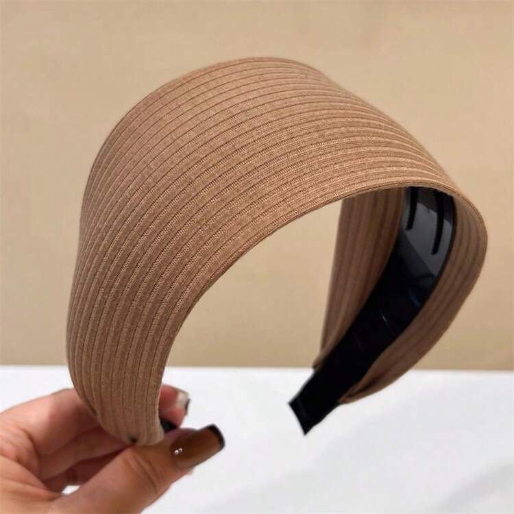 多功能布艺褶皱宽发箍，韩版新款街头风发箍，时尚拍照发夹，发带，发箍头带，头饰发饰 - 彩色 - 查看 23