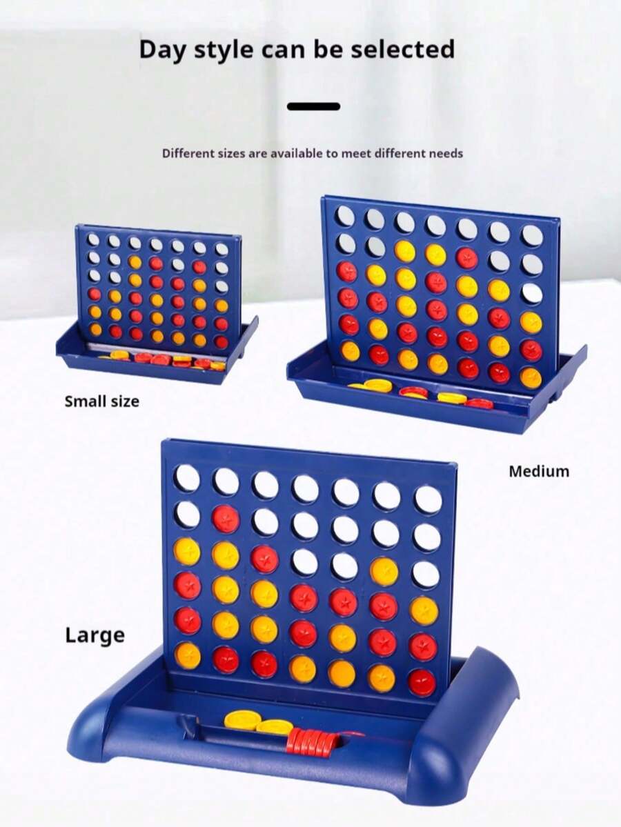 Large 3D Four-In-A-Row Tic Tac Toe Board Game - Chess Toy Tabletop Game - Birthday Gift - Perfect Gift - Holiday Gift - Christmas Gift - Present - Halloween Gift