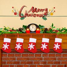 12 Pcs Christmas Fork And Knife Set-Christmas Decoration Dining Table Kitchen Decor ,Stockings Cutlery Bag,Christmas Tree Ornaments Snowflake Tableware Holder Small Christmas Socks Ornaments Spoon Knife Fork Candy Bag , Knife And Fork Holder For Christmas Party, Thanksgiving, And Other Festive Occasions,Christmas Home Decor,Christmas Gifts,Christmas Decorations Christmas Decorations Home Christmas Gifts Christmas Decor - Multicolor - View 8