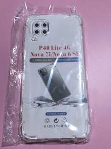 3pcs Transparent Four-Corner Anti-Fall Case Compatible With Huawei/Honor Series, Huawei/Honor Transparent Four-Corner Anti-Fall Phone Case, Phone Case, Phone Protective Cover, Phone Shell, Phone Sleeve, Anti-Fall Phone Case, Transparent Phone Case, Minimalist Phone Case, Solid Color Phone Case, Transparent Phone Case, TPU Anti-Fall Phone Case (Military-Grade Anti-Fall)