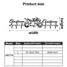 1pc Customizable Motorcycle Rider Metal Mural - Personalized Motorcycle Logo Decoration - Art Style Reusable Decorative Metal Mural - Suitable For Porch, Courtyard, Garden, Office, Negotiation Room, Birthday Gift, Graduation Gift, Perfect Gift For Motorcycle Enthusiasts - Multicolor - View 45