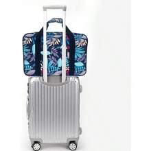 Aternee Household Sewing Machine Handbag Tote Standard Needlework Machine And Crochet Hooks Knitting DIY Sewing Accessories Storage Bag Dark Blue