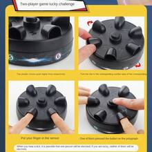 微型电击轮玩具测谎仪减压电击手指恶作剧游戏桌面减压玩具家庭聚会游戏、游戏、棋盘游戏、家庭游戏 - 黑色 - 查看 7