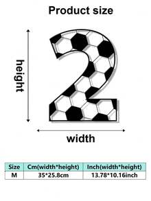 1 buc. Placă metalică clasică cu litere numerice și numere de fotbal, semn metalic combinat, stil fotbal, numere și litere care pot fi asamblate liber DIY, decor de perete metalic de înaltă calitate, potrivit pentru artă murală acasă și birou, decorarea casei, decorul dormitorului, decorul camerei de zi, decorul grădinii, decorul curții, cadou ideal pentru pasionații de sport, placă metalică modernă personalizată clasică cu inițiale și numere pentru intrare, cadou ideal pentru casă, cadou de sărbători, cadou de ziua de naștere, cadou de casă nouă. - Multicolor 1 - Vizualizare 34