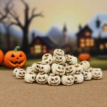 10 buc/20 buc decorațiuni dovleci care strălucesc în întuneric - felinare Jack-O'-Lanterns cu ochi verzi accentuați, fără sursă de alimentare, dovleci realiști mici, potriviți pentru Halloween, Ziua Recunoștinței, centre de masă pentru casă sau sufragerie - material rășină (12 buc), decor de Halloween, strălucește în întuneric, detalii lucrate manual, esențial pentru cumpărături de sărbători, decor pentru casă, decor pentru cameră