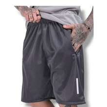 SPORTS SHORTS - WITH POCKET AND ZIPPER - MEN'S - NEW COLORS AND SIZES. - 灰色 - 查看 1