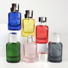 1pc 30ML Perfume Spray Bottle Color High-End Travel Sub Packaging Glass Empty Bottle Simple Press Large Capacity Spray Bottle, Can Be Reinstalled For Portable Travel, Suitable For Birthday, Wedding, Valentine's Day Gifts, Car Decoration - Multicolor - View 2
