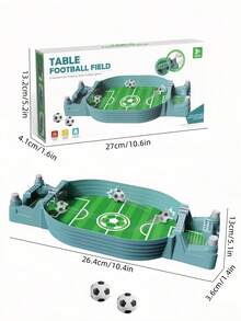 桌上足球棋盘游戏，适合家庭聚会，桌上足球玩球玩具运动，户外便携式互动玩具，适合儿童礼物，男孩玩具，圣诞袜填充物，儿童玩具，婴儿玩具，圣诞礼物，圣诞装饰品，返校 - 足球桌遊 - 查看 4