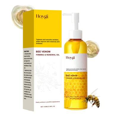 Óleo Essencial de Aromaterapia Corporal Bee Firming Hidratante e Hidratante, Adequado para Todo o Corpo, Óleo Essencial de Aromaterapia que Realça o Formato do Corpo