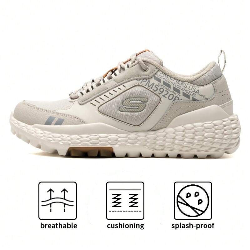 Skechers 休閒鞋緩震透氣男鞋日常旅行鞋51715-OFWT