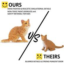 12PCS Dog Figurines Toy Set, Realistic Detailed Plastic Puppy Figures Playset, Hand Painted Dogs Animals Toy, Cake Toppers Easter Eggs Birthday Kids ToddlersChristmas Birthday