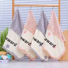 1pc Customized Embroidered Hand Towel, Personalized Name Towel, Customized Hand Towel, Towel With Letter, Letter Hand Towel, Bathroom Supplies Shower Towels For Beaty Salon, Hotel Sports,Home Essentials, Towel, Skin Care - Multicolor - View 8