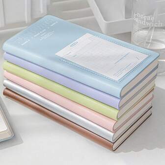 1PC All-In-One Productivity Daily Planner, 2025 Schedule Book, Portable Notebook, To-Do List, Self-Discipline Card Printing Book, Task List Memo