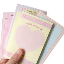 4 Stücke Frische Tägliche Memo Blöcke - Multifunktionale Praktische Memo Index Karten - Nicht-klebrige Große Menge Scrapbooking Materialien Papier