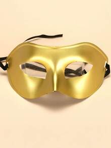 1 件万圣节化妆舞会表演多色平顶爵士成人王子半脸面具，适合男女 - 彩色 - 查看 4