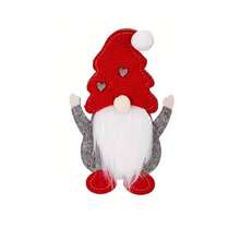 1/3/6 Pcs Christmas Decorations Faceless Old Man Knife And Fork Set, Knife And Fork Not Included