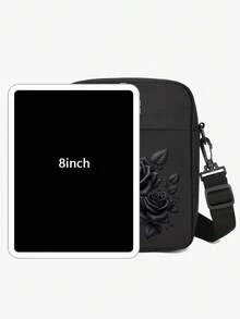 1 pièce Sac à bandoulière décontracté pour hommes - Sac à bandoulière léger et de grande capacité, sac banane unisexe, sac messenger en forme de croissant de lune, sac à dos en nylon avec fermeture éclair dans une direction aléatoire, sac fourre-tout en canevas, cadeaux de la Saint-Valentin, Jour de la Saint-Valentin - Multicolore - Voir 5