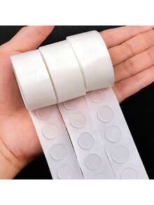 1/2/5/10pcs/Roll Clear Adhesive Dots For Balloons, Removable Double-Sided Ultra-Thin Glue Dots Stickers, Suitable For Wedding Birthday Decoration, Arts And Crafts, Party Supplies, Back To School Valentine Day