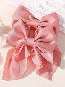 2 kẹp tóc nơ xinh xắn - Thiết kế thời trang, phù hợp với nhiều kiểu tóc và dịp khác nhau. Phong cách tối giản, phù hợp với các bé gái, phụ kiện hoàn hảo cho trường học, tiệc tùng hoặc trang phục thường ngày. - kẹp bướm - Xem 9