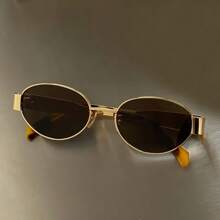 2 件装矩形时尚眼镜复古百搭精致街头摄影日常女士时尚眼镜，女士墨镜 - 彩色 - 查看 2