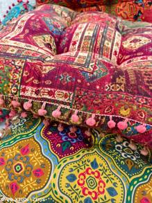 Bohemian Style Thickened Floor Cushion, Tatami Meditation Cushion, Slouchy Cushion, Square Chair Cushion, Super Soft Home Decor Seat Cushion Chair Pillow Cushions Office Chair Gaming Chair