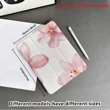 Ốp bảo vệ máy tính bảng họa tiết hoa - Tươi mới và thanh lịch, được thiết kế dành cho người dùng theo đuổi thẩm mỹ tinh tế, có khe cắm bút cảm ứng, phù hợp với iPad 10.9/10.2/Air thế hệ thứ 5/Pro 11/10 thế hệ/9.7/Air 2/iPad (thế hệ thứ 7)/iPad (thế hệ thứ 8)/iPad Air 4/5/iPad Pro 11/iPad thế hệ thứ 10 10.9 inch (mẫu 2022)/iPad Air 13 (mẫu M3 2025)/iPad Air 11 (mẫu M3 2025)/iPad Air 11 (mẫu A16 2025), có chức năng tự động ngủ/thức, phụ kiện máy tính bảng thời trang. - Nhiều màu - Xem 10