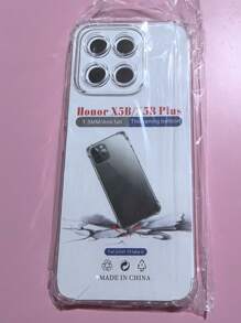 3pcs Transparent Four-Corner Anti-Fall Case Compatible With Huawei/Honor Series, Huawei/Honor Transparent Four-Corner Anti-Fall Phone Case, Phone Case, Phone Protective Cover, Phone Shell, Phone Sleeve, Anti-Fall Phone Case, Transparent Phone Case, Minimalist Phone Case, Solid Color Phone Case, Transparent Phone Case, TPU Anti-Fall Phone Case (Military-Grade Anti-Fall)