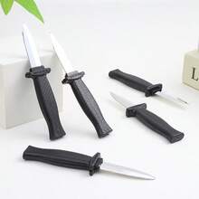1/5/10pcs Halloween Gag Toys Mini Retractable Knife Prank Toys, Spring-Loaded Fake Blade Prank Gifts For Halloween, April Fools' Day Party, Performance Props (Minor Scratches Are Normal) - Multicolor - View 6